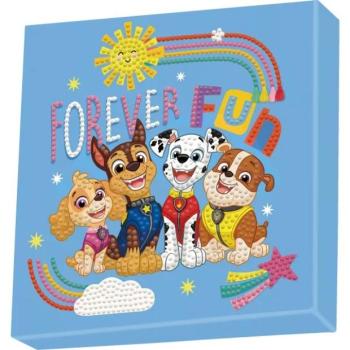 Diamond Dotz Dotz Box - Mancs őrjárat gyémántszemes képkirakó készlet, 28x28 cm kép