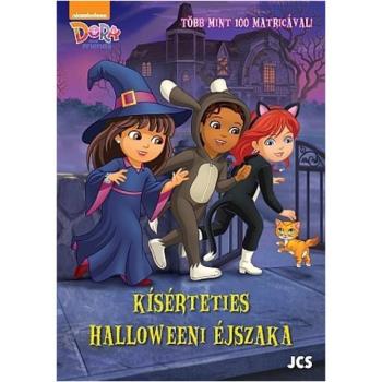 Dóra és barátai: Kísérteties Halloweeni éjszaka matricás mesekönyv kép