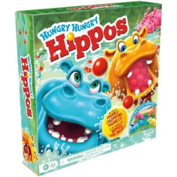 Hungry Hungry Hippos - Éhes vízilovak társasjáték - Hasbro