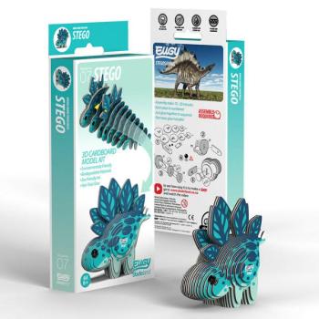 EUGY Stegosaurus 3D puzzle kép