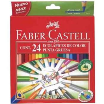 Faber-Castell: ECO háromszögletű színes ceruza 24db-os kép