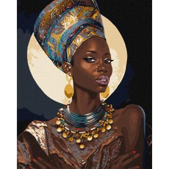 Festés számok szerint - Bájos tekintet art_selena_ua 40 x 50 cm kép