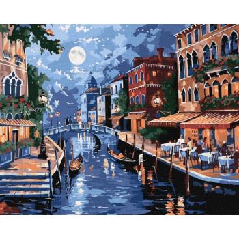 Festés számok szerint - Olasz romantika art_selena_ua 40 x 50 cm kép