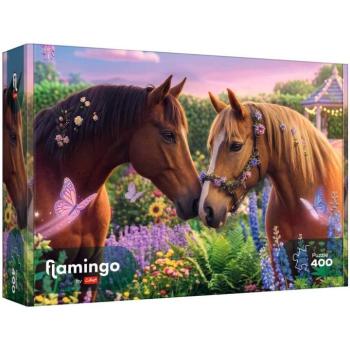 Flamingo by puzzle Gyönyörű lovak 400db-os puzzle - Trefl kép