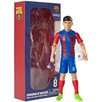 Focista akciófigura, 20 cm - FC Barcelona, Pedri 8-as mezben kép