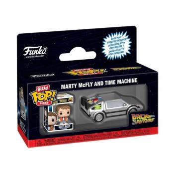 Funko Bitty POP! Ride: BTTF Time Machine figura kép