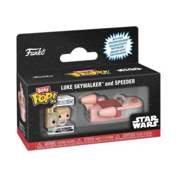 Funko Bitty POP! Ride: Star Wars - Speeder w/Luke figura kép