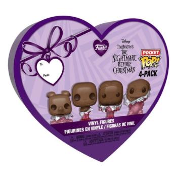 Funko Pocket POP: The Nightmare Before Christmas Valentine Box 4 pack kép
