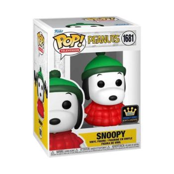 Funko POP! Animation: Peanuts - Snoopy in Coat figura kép