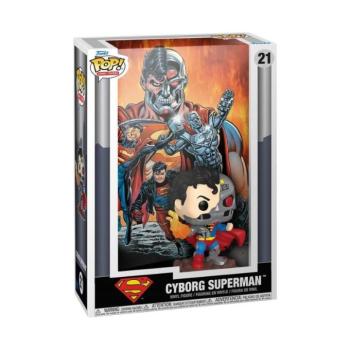 Funko POP! Comic Cover: DC - Cyborg Superman figura kép