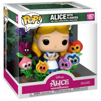 Funko POP! Deluxe Disney: Alice in Wonderland 70th - Alice with Flowers figura #1057 kép