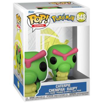 Funko POP! Games: Pokemon - Caterpie (EMEA) figura #848 kép