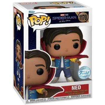 Funko POP! Marvel: Spider-Man No Way Home - Ned (with Cloak) (SE) figura kép