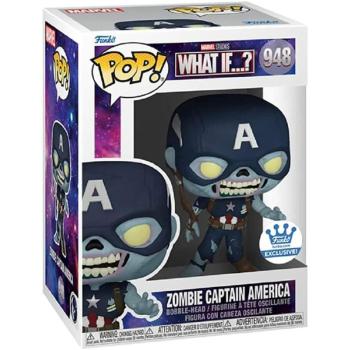 Funko POP! Marvel: What If S2 - Zombie Captain America figura #941 kép