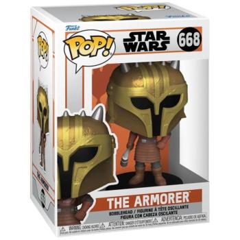 Funko POP! Star Wars: The Mandalorian – The Armorer figura #668 kép