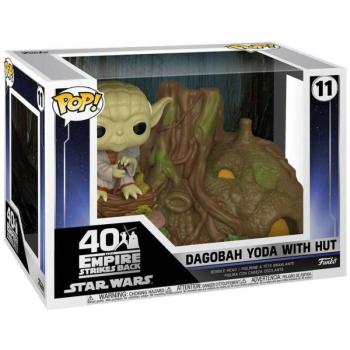Funko POP! Town: Star Wars - Yoda's Hut figura #11 kép