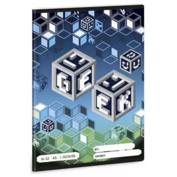 Geek: Vonalas füzet - 2. osztályos, A/5-ös kép