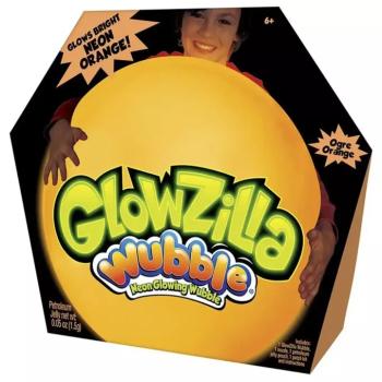 Glowzilla Wubble világító buboréklabda neon narancssárga színben 75cm kép