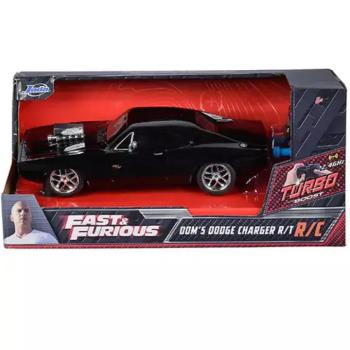 Halálos iramban: RC Dom's Dodge Charger R/T távirányítós autó 1/24 - Simba Toys kép