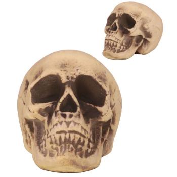 Halloween-i dekoratív habszivacs koponya, 20 cm kép