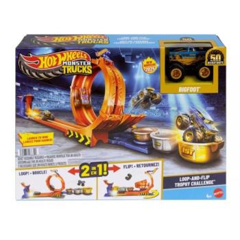 Hot Wheels Monster Trucks: 50. évfordulós Bigfoot hurokpálya - Mattel kép