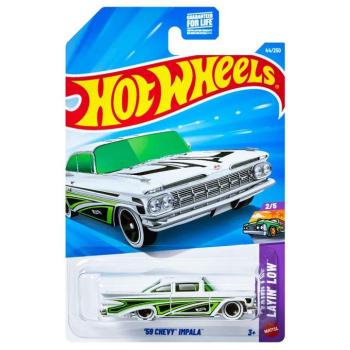 Hot Wheels: '59 Chevy Impala kisautó 1/64 – Mattel kép