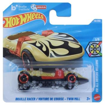 Hot Wheels: Braille Racer / Voiture De Course - Twin Mill kisautó 1/64 - Mattel kép