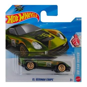 Hot Wheels: El Segundo Coupe zöld kisautó 1/64 - Mattel kép