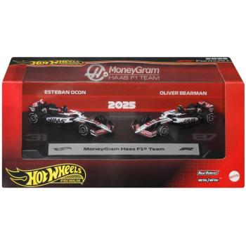 Hot Wheels F1 Kisautó 2-es Csomag - Haas: Ocon + Bearman - Mattel kép