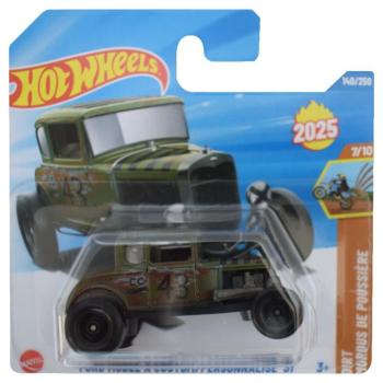 Hot Wheels: Ford Model A Custom zöld kisautó 1/64 - Mattel kép
