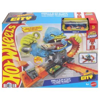 Hot Wheels: Gorilla Slam Attack pályaszett - Mattel kép