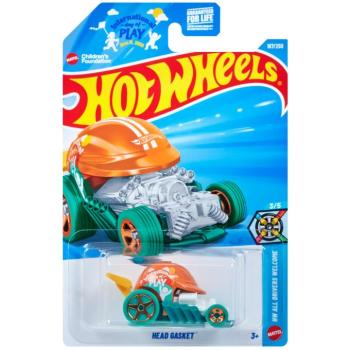 Hot Wheels: Head Gasket zöld színű kisautó 1/64 - Mattel kép