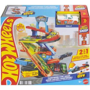 Hot Wheels: Kaszkadőr garázs játékszett - Mattel kép