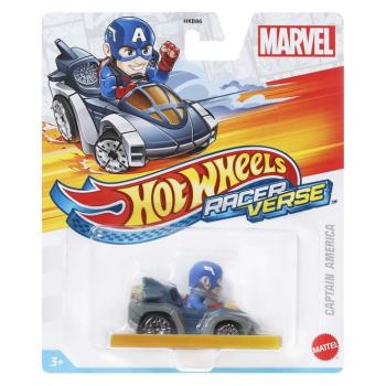 Hot Wheels: RacerVerse Amerika Kapitány kisautó 1/64 – Mattel