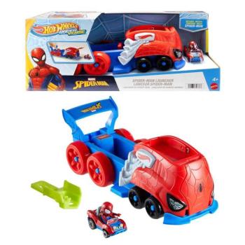 Hot Wheels: RacerVerse Pókember kilövő pályaszett - Mattel kép