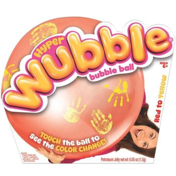 Hyper Wubble színváltós buboréklabda - Piros-Sárga kép
