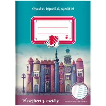 ICO: SÜNI harmadik osztályos mesefüzet A/5-ös 12-32-es vonalazással