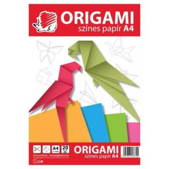 ICO: SÜNI origami lapok A/4-es méretben 20lap kép