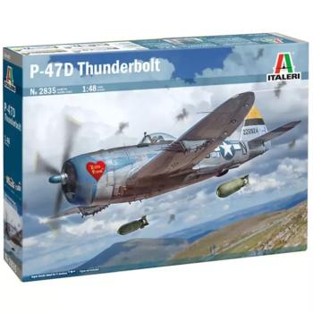 Italeri 1/48 P-47D Thunderbolt repülőgép makett kép