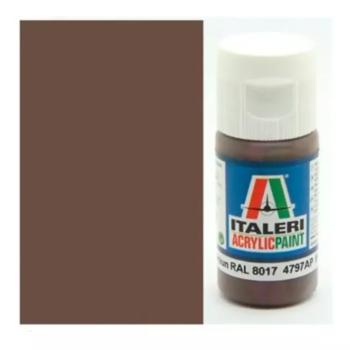 Italeri Flat Pz. Schokobraun RAL 8017 (4797AP) – Matt csokoládébarna makett festék 20ml kép