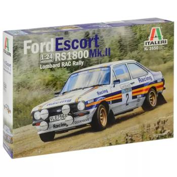 Italeri 1/24 Ford Escort RS1800 Mk.II Rally autómakett kép