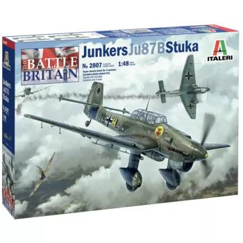 Italeri 1/48 Junkers Ju 87B Stuka repülőgép makett kép
