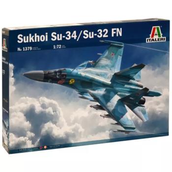 Italeri 1/72 Sukhoi Su-34/Su-32 FN vadászbombázó repülőgép makett kép