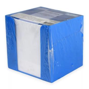Jegyzettömb kék tartóban 750 lapos 9x9x9cm kép
