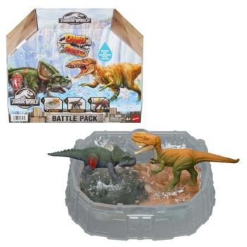 Jurassic World: Dino Reveal Battle Pack csomag 2db dinó figurával - Mattel kép