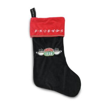 Karácsonyi zokni Friends - Central Perk fekete kép