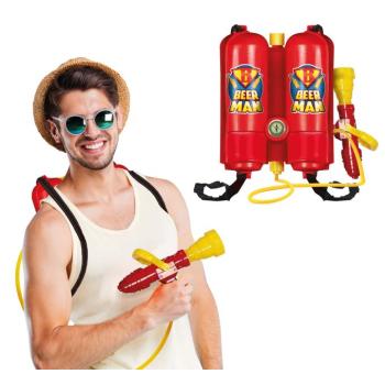 Kétkamrás italhátizsák tűzoltókészülék formában - Beer Man kép