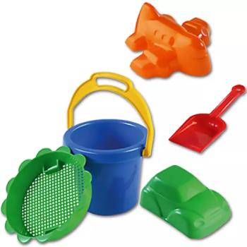 Kisméretű homokozó szett 5 részes- D-Toys kép