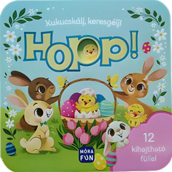 Móra: Kukucskálj, keresgélj! - Hopp! mesekönyv 12 kihajtható füllel kép