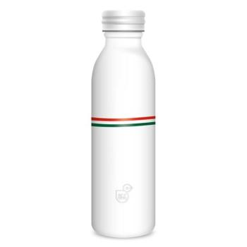 Kulacs duplafalú ARS UNA fém 600 ml Flag White kép